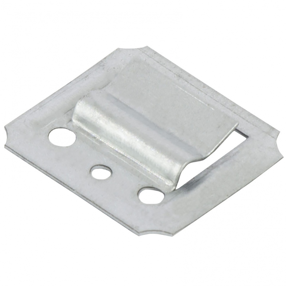 Кляймер №1, оцинкованный с гвоздями, 100 шт Сибртех (46571)