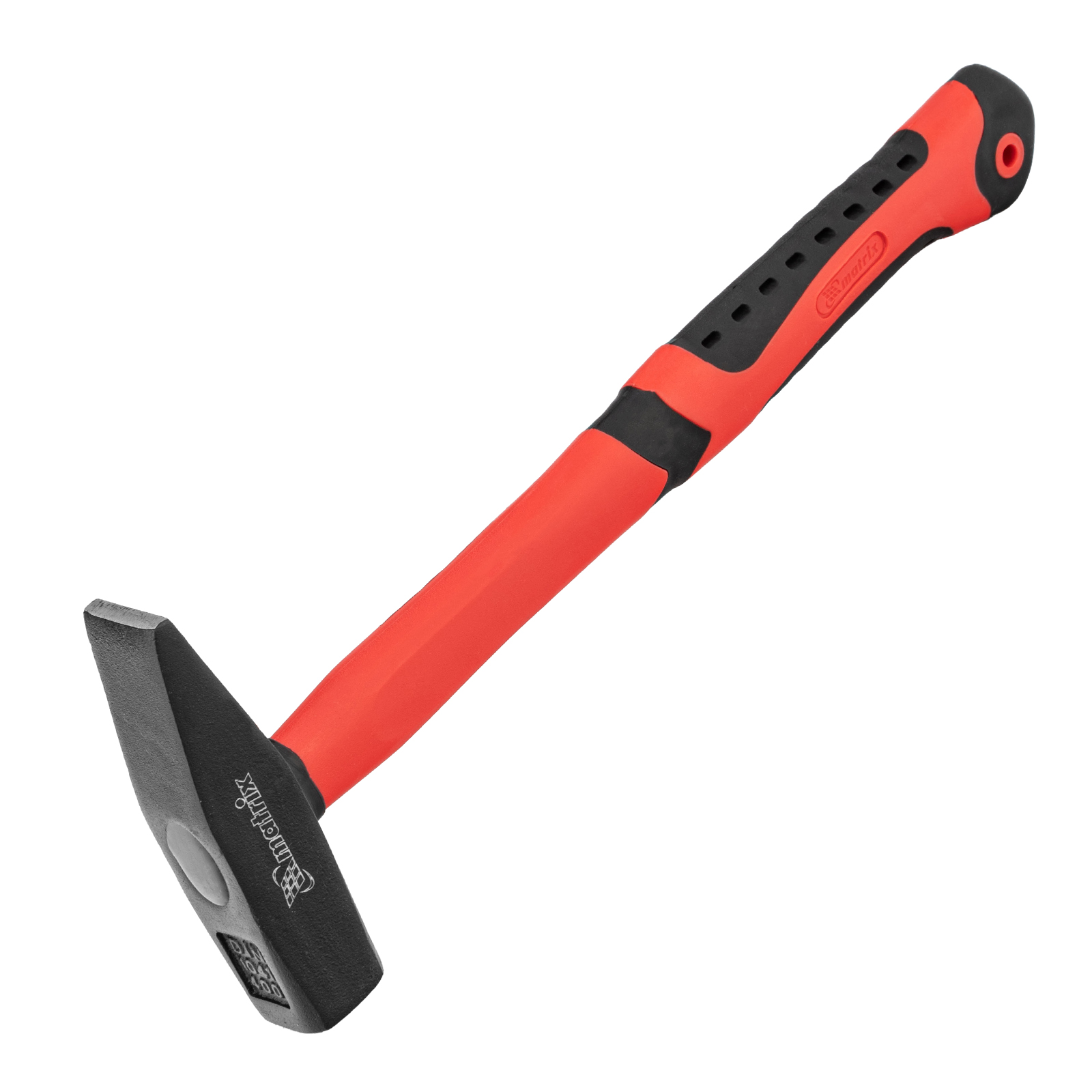 Молоток слесарный, 400 г, фибергласовая обрезиненная рукоятка Matrix (10322)