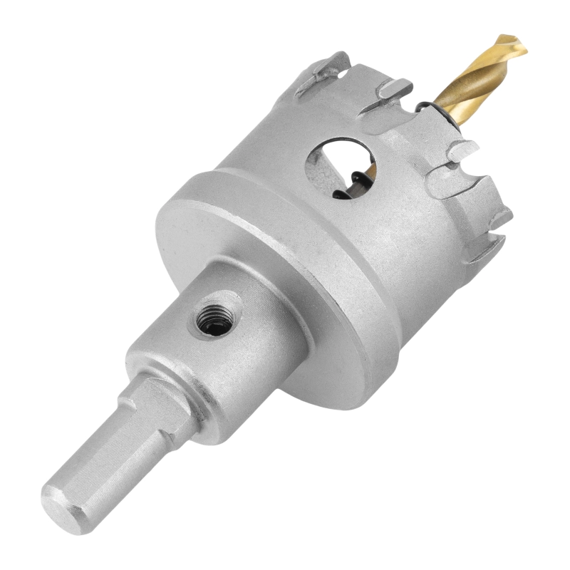 Коронка по металлу твердосплавная, 41 мм Denzel (724013)