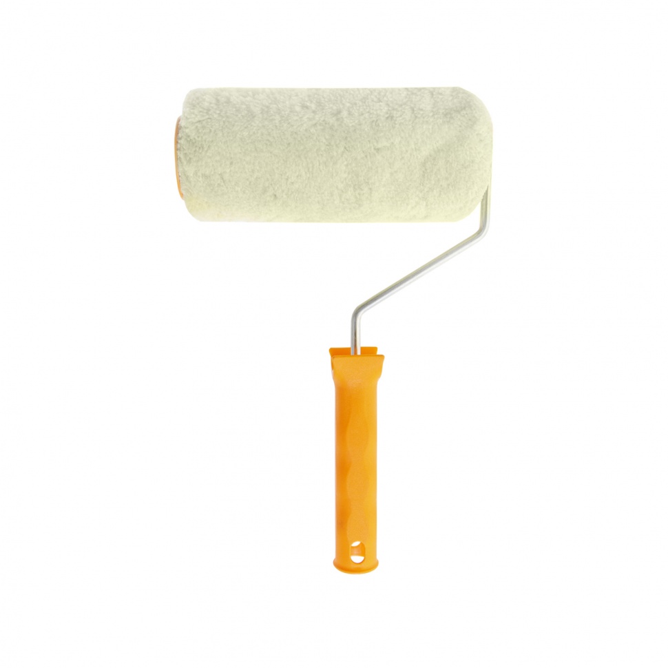 Валик "Фасадные работы",180 мм, ворс 18 мм, D 48 мм, D ручки - 6 мм, полиакрил,полиэстер Сибртех (80206)