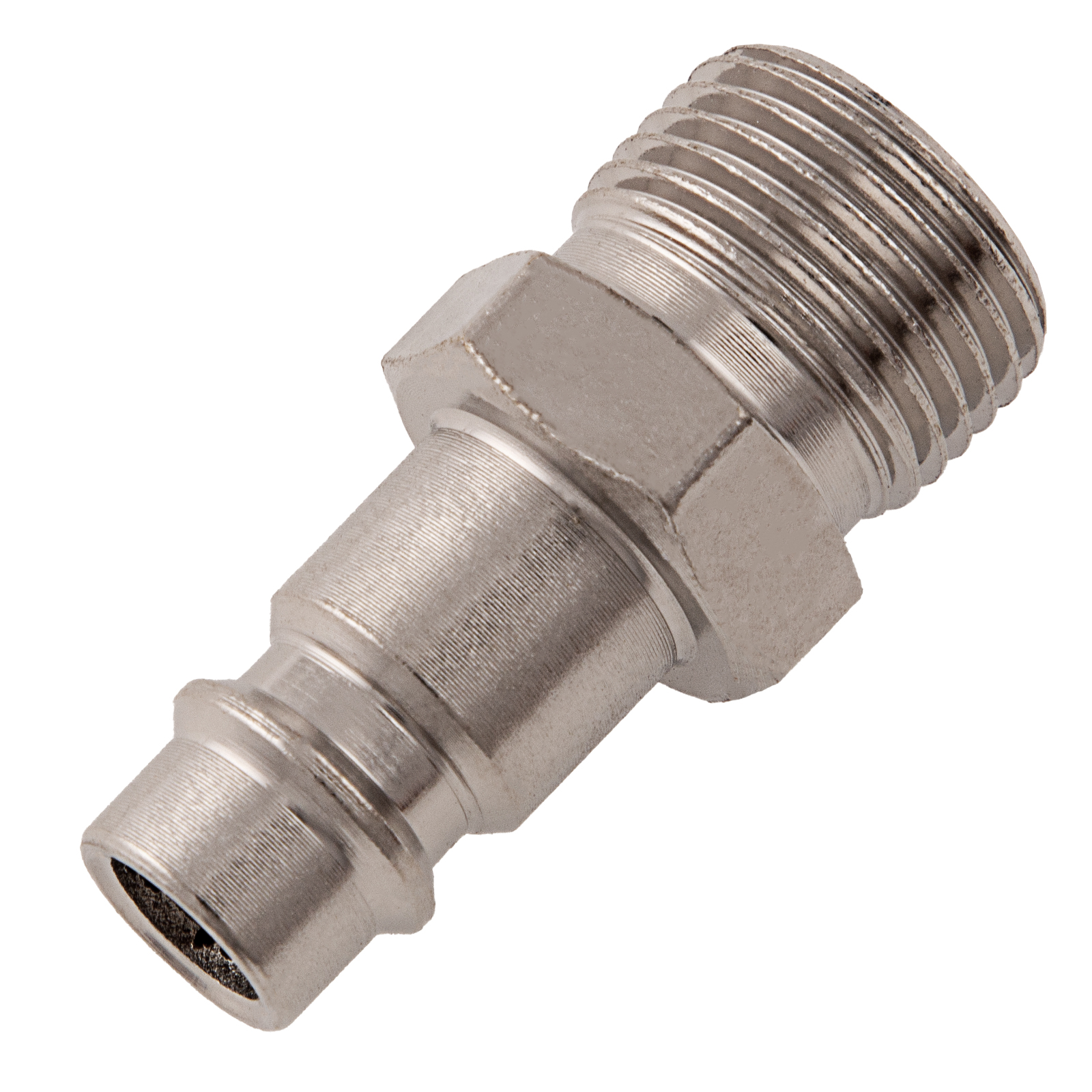 Ниппель универсальный быстросъемный ("папа") 3/8, внешняя резьба, 2 шт, Stels (57059)