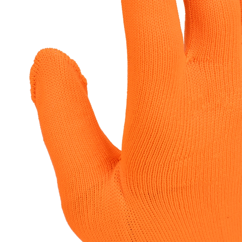 Перчатки Нейлон, 13 класс, оранжевые, XL (67840)