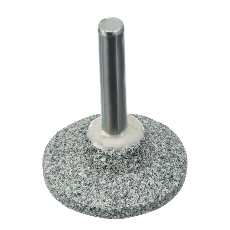 Шарошка абразивная, диск, 32 x 12 мм, для дрели,  хвостовик d6 мм, 63С Denzel (76024)