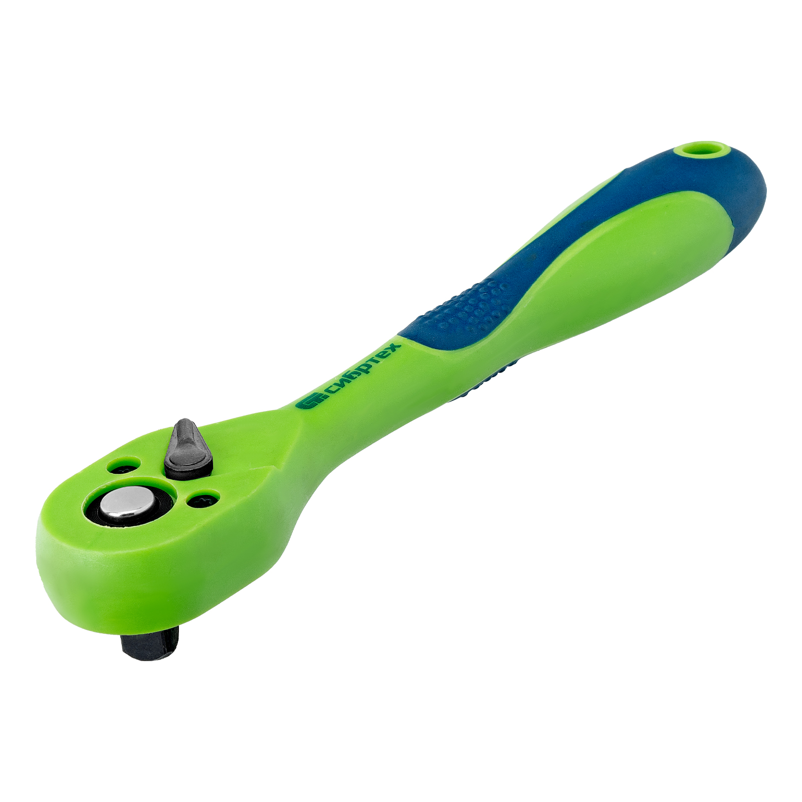 Ключ-трещотка 3/8", CrV, 72 зуба, с быстрым сбросом Сибртех (14008)