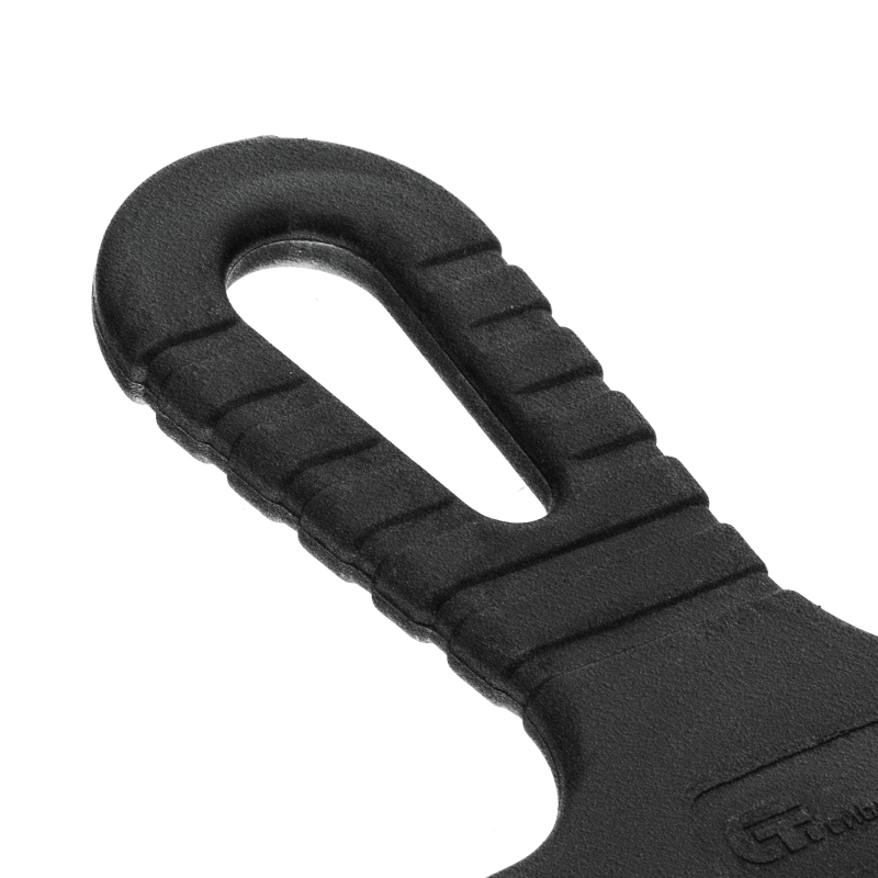 Шпатель из нержавеющей стали, 450 мм, зуб 6 х 6 мм, пластмассовая ручка Сибртех (85470)