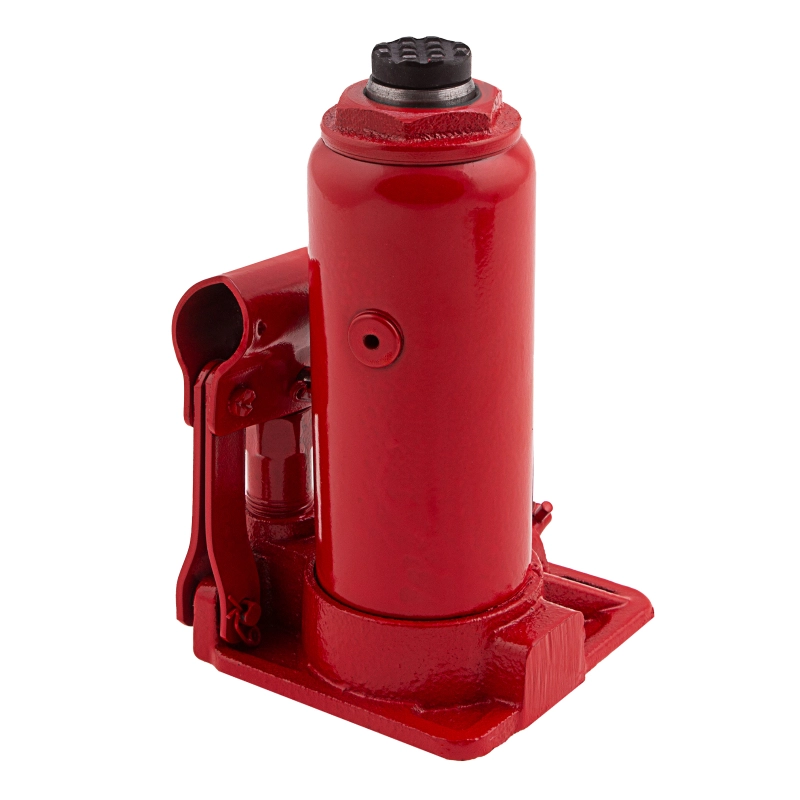 Домкрат гидравлический бутылочный, 6 т, h подъема 180–340 мм Sparta Compact (50340)