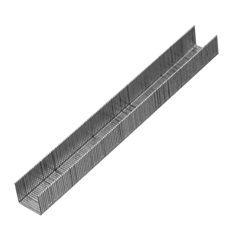 Скобы 21GA для пнев. степл., 12мм, шир. - 0,95мм, тол. - 0,6мм, шир. скобы - 12,8мм, 5000шт Denzel (57676)