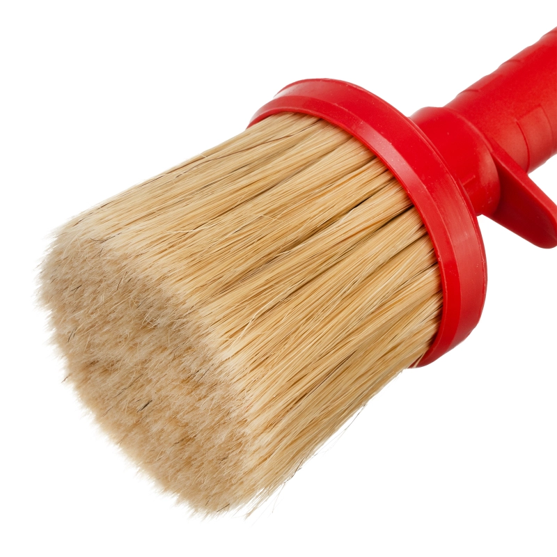 Кисть маховая, КМ 65, натуральная щетина, пластиковый корпус, пластиковая ручка Matrix (84006)