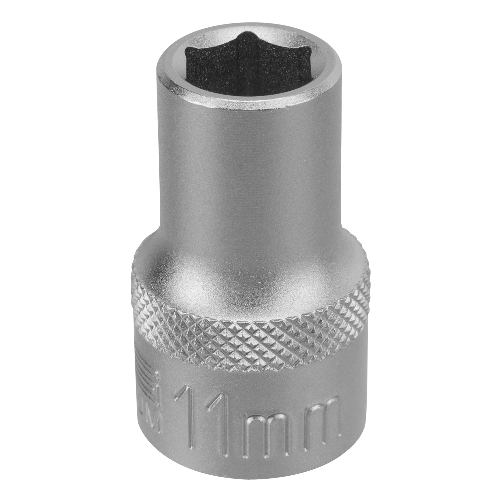 Головка торцевая, 11 мм, шестигранная, CrV, под квадрат 1/2 Stels (13822)