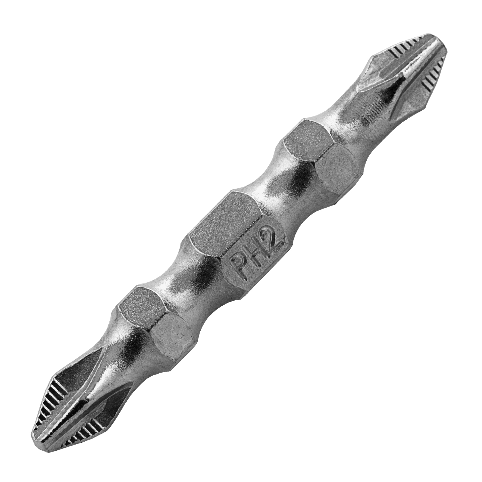 Бита двухсторонняя, PH2-PH2 х 45 мм, сталь S2, 10 шт. Gross (11209)