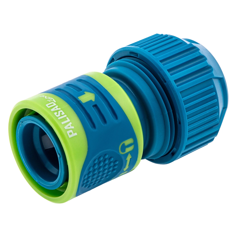 Соединитель для шланга универсальный, двухкомпонентный Palisad Luxe (66245)