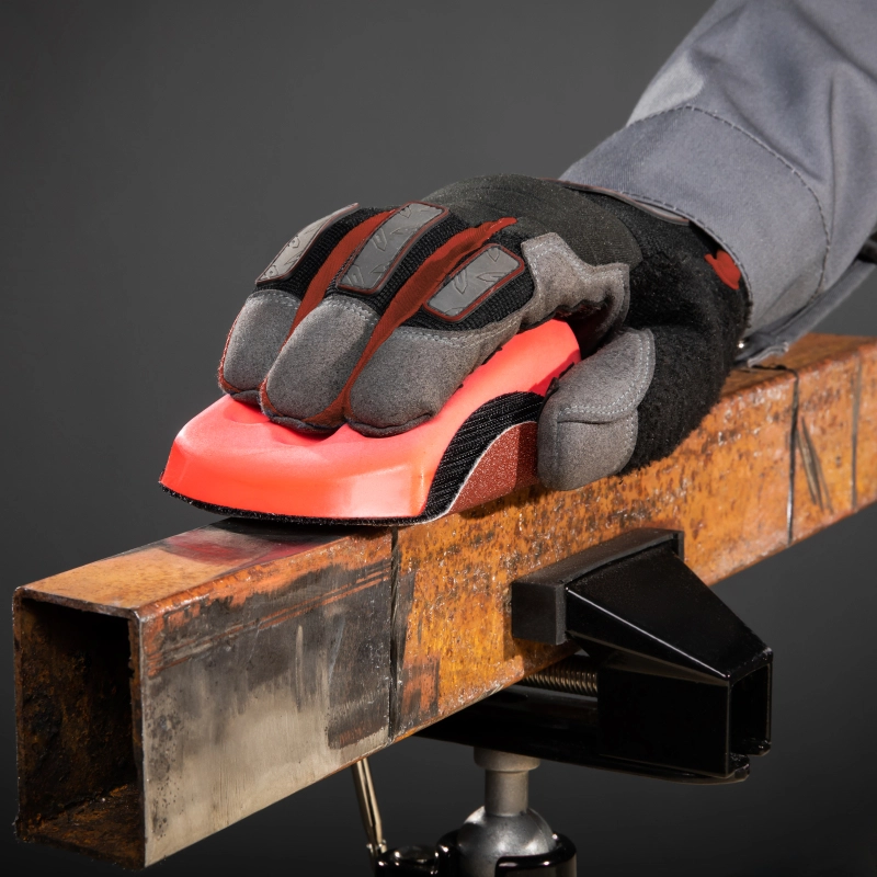 Брусок для шлифования, 125 мм, с "липучкой" Matrix (75812)