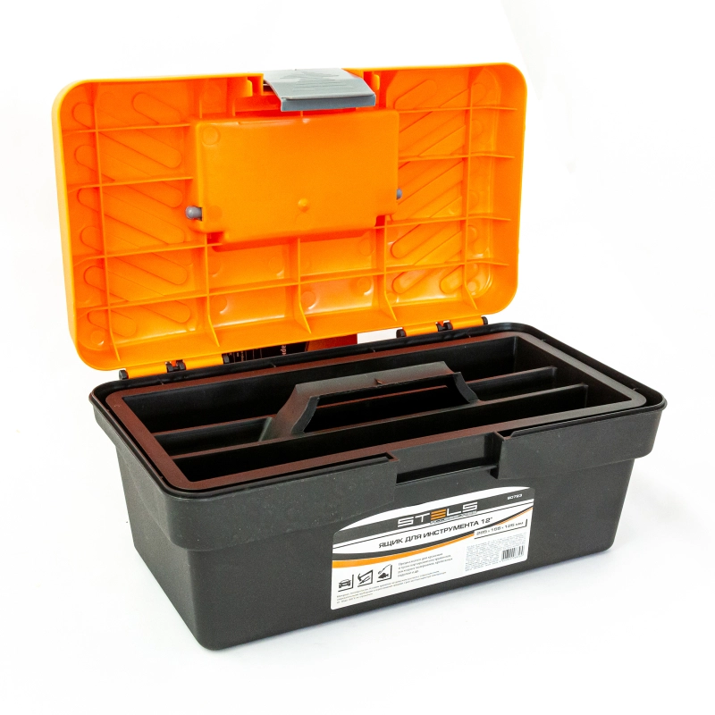 Ящик для инструмента 12", 285 х 155 х 125 мм, пластик, Stels (90723)