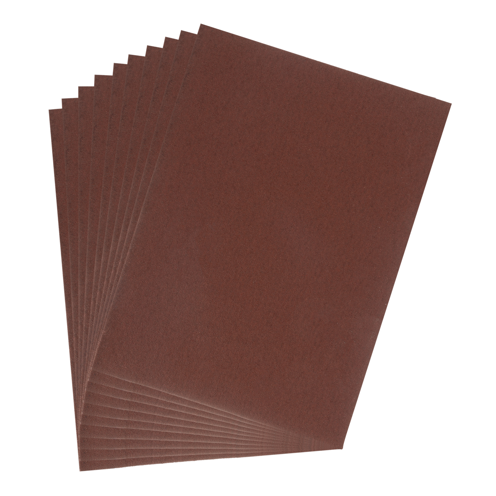 Шлифлист на тканевой основе, зернистость № 20, 240 х 170 мм, 10 шт, водостойкий, "БАЗ" (75673)