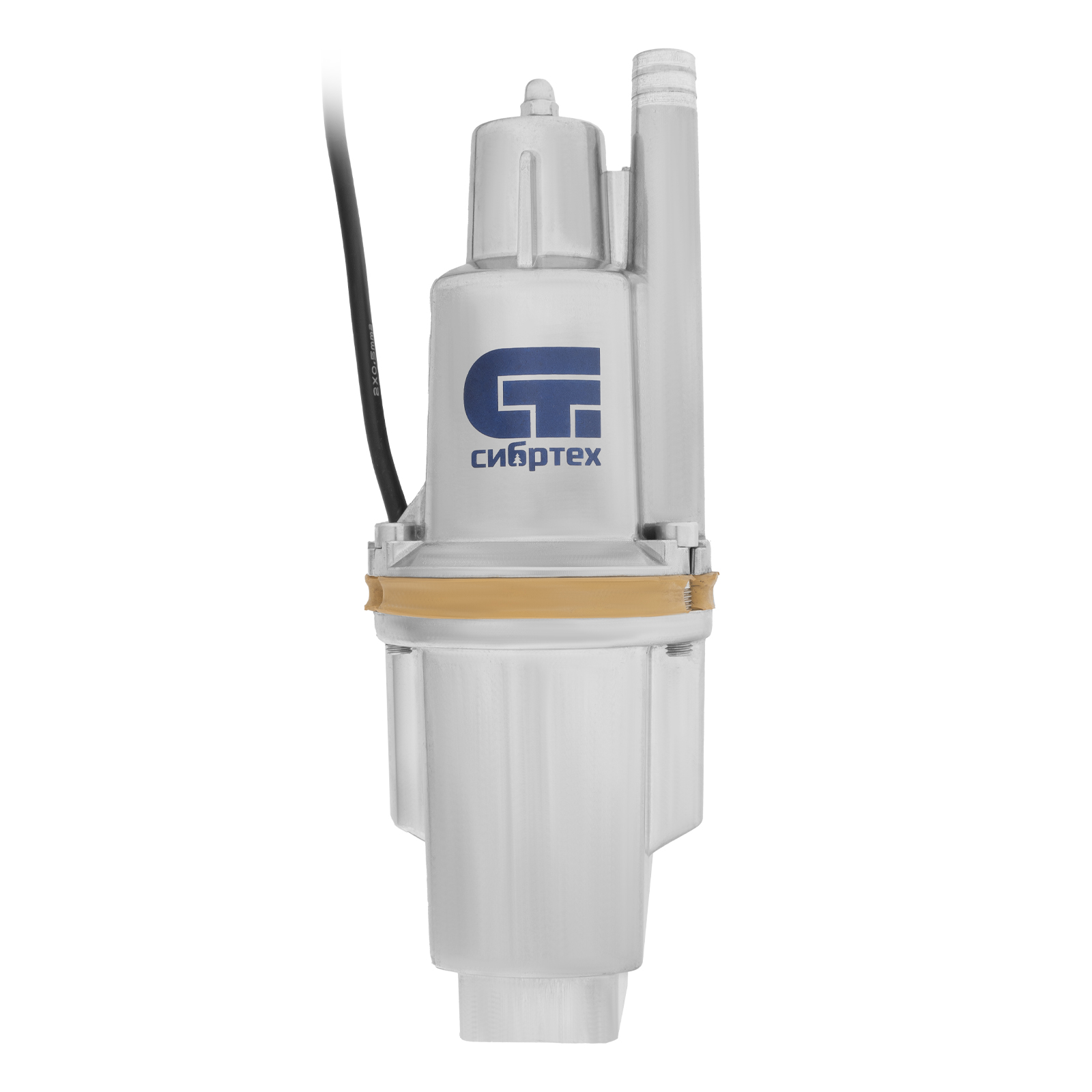 Вибрационный насос СВН300-25, верхний забор, 300 Вт, напор 75 м, 1200 л/ч, кабель 25 м Сибртех (99303)