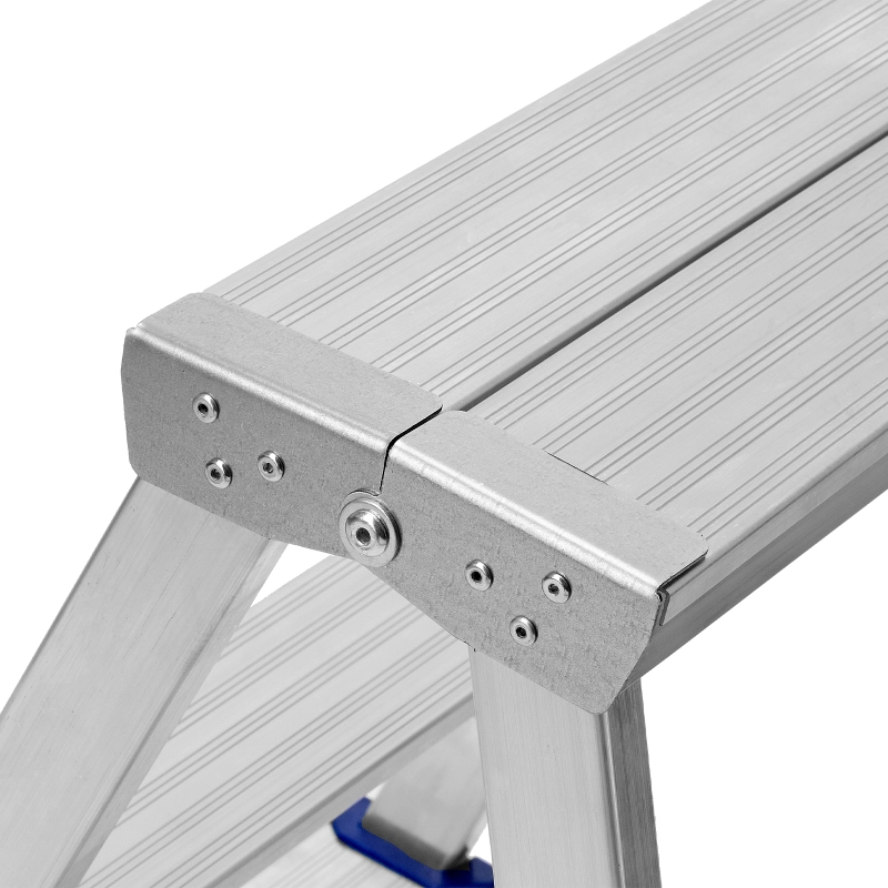 Стремянка двусторонняя 3 ступени, алюминиевая, Сибртех (97923)