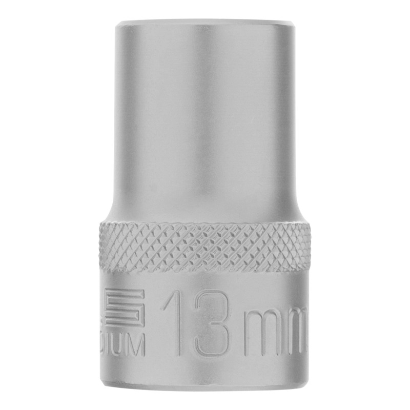 Головка торцевая, 13 мм, шестигранная, CrV, под квадрат 1/2 Stels (13824)