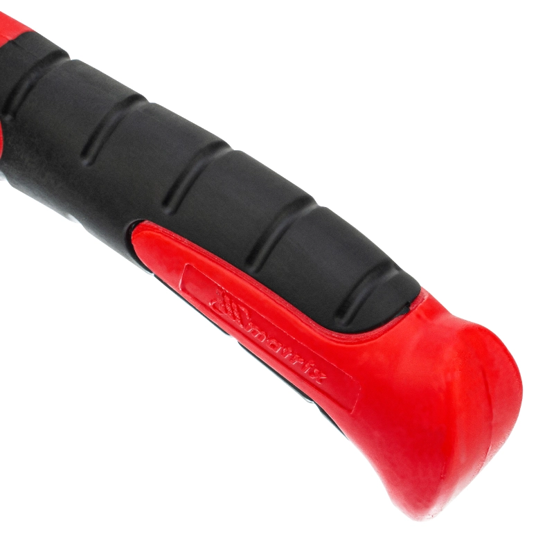 Молоток-гвоздодер мини, фибергласовая двухкомпонентная рукоятка, 250 г Matrix (10444)