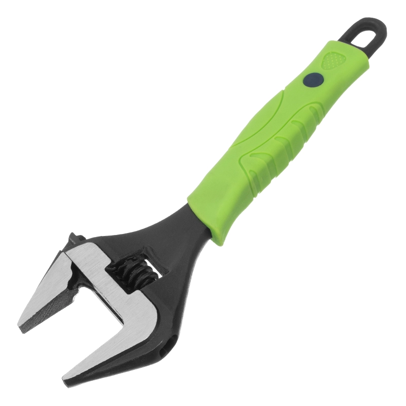 Ключ разводной, 200 мм, тонкие губки, фосфатированый Сибртех (15534)