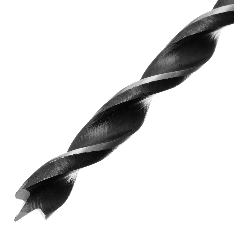 Сверло по дереву, 8 х 300 мм, цилиндрический хвостовик Сибртех (70242)