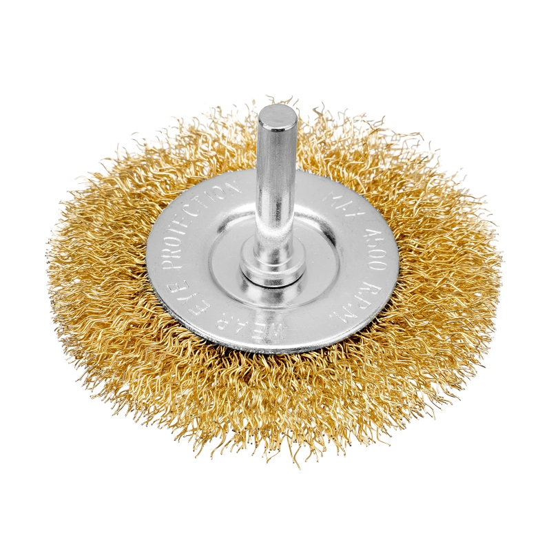 Набор щеток для дрели, 5 шт, 2 плоские, 50-75 мм, 3 "чашки", 25-50-75 мм, со шпильками Matrix (74492)