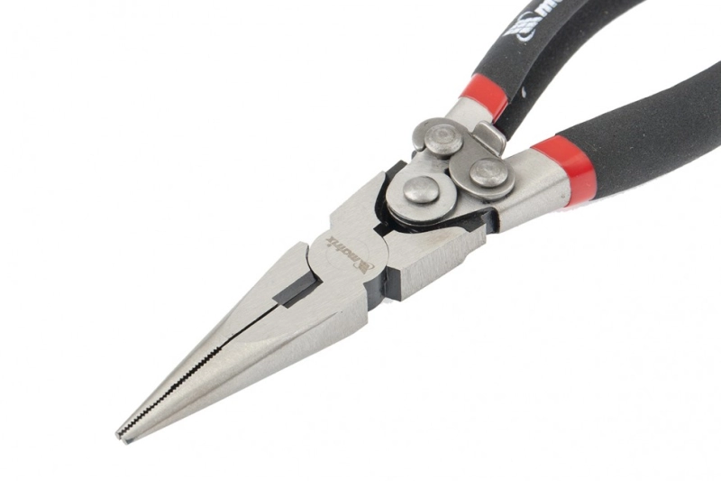 Длинногубцы прямые, Energies, 200 мм, двойной рычажный механизм Matrix (17128)