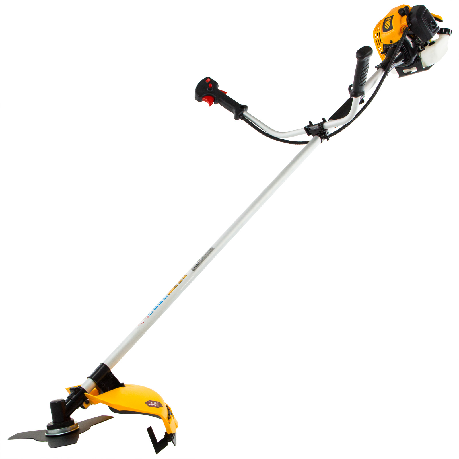 Триммер бензиновый DT 25, 25 см3, 1.3 л. с, неразъемная штанга, состоит из 2 частей Denzel (96221)