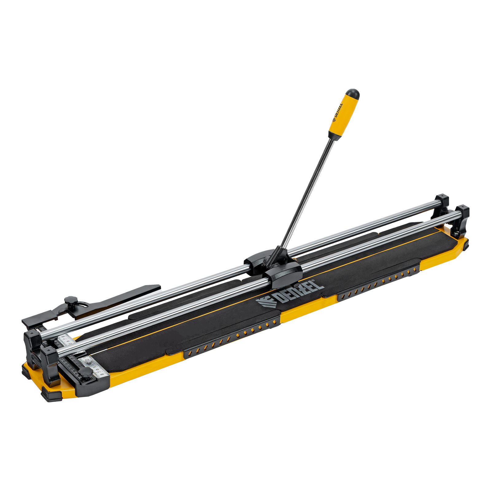 Плиткорез 1000х14мм, цельнометал. напр., каретка на подш., стальная станина, рукоятка-пенал Denzel (877012)