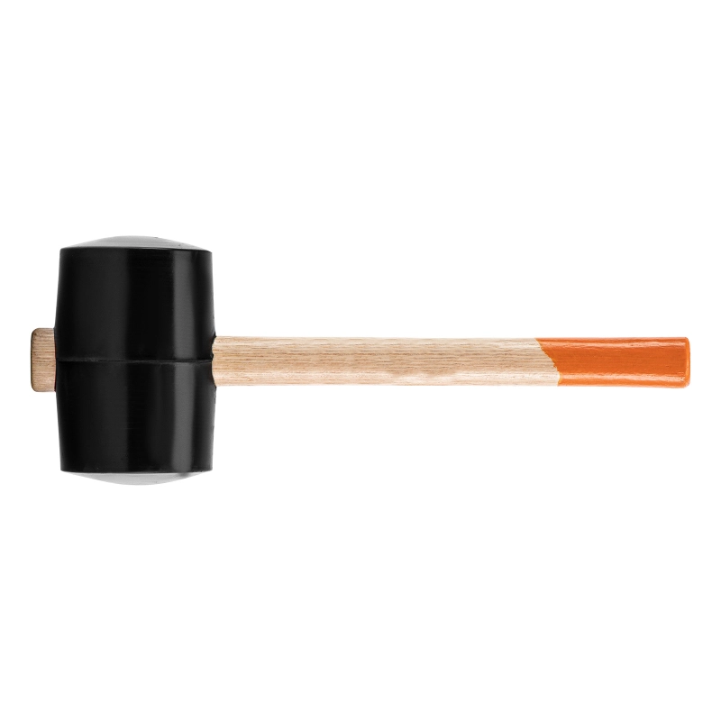 Киянка резиновая, 1130 г, черная резина, деревянная рукоятка Sparta (11161)
