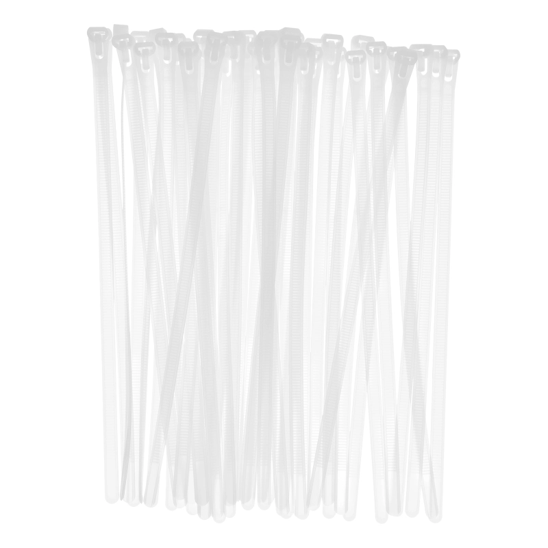 Хомуты многоразовые 250 x 7.2 мм, пластиковые 50 шт Сибртех (45579)