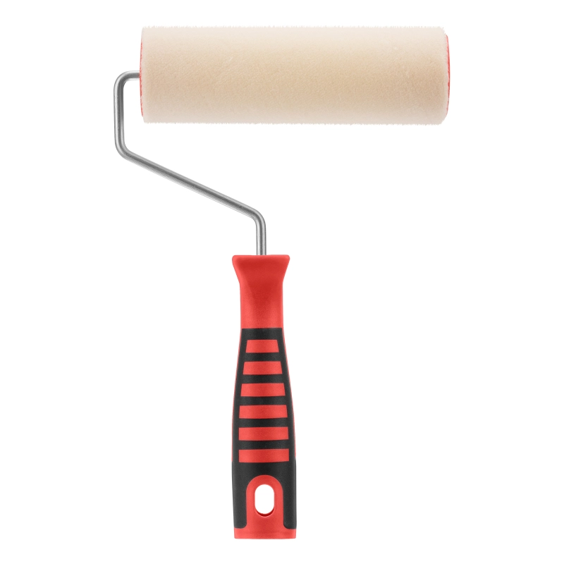 Валик "Велюр" с двухкомпонентной ручкой, 180 мм, ворс 4 мм, D 48 мм, D ручки 6 мм, шерсть Matrix (80662)