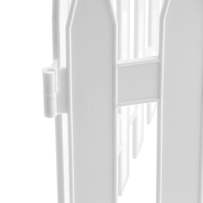 Забор декоративный "Рейка", 28 х 300 см, белый, Palisad (65004)