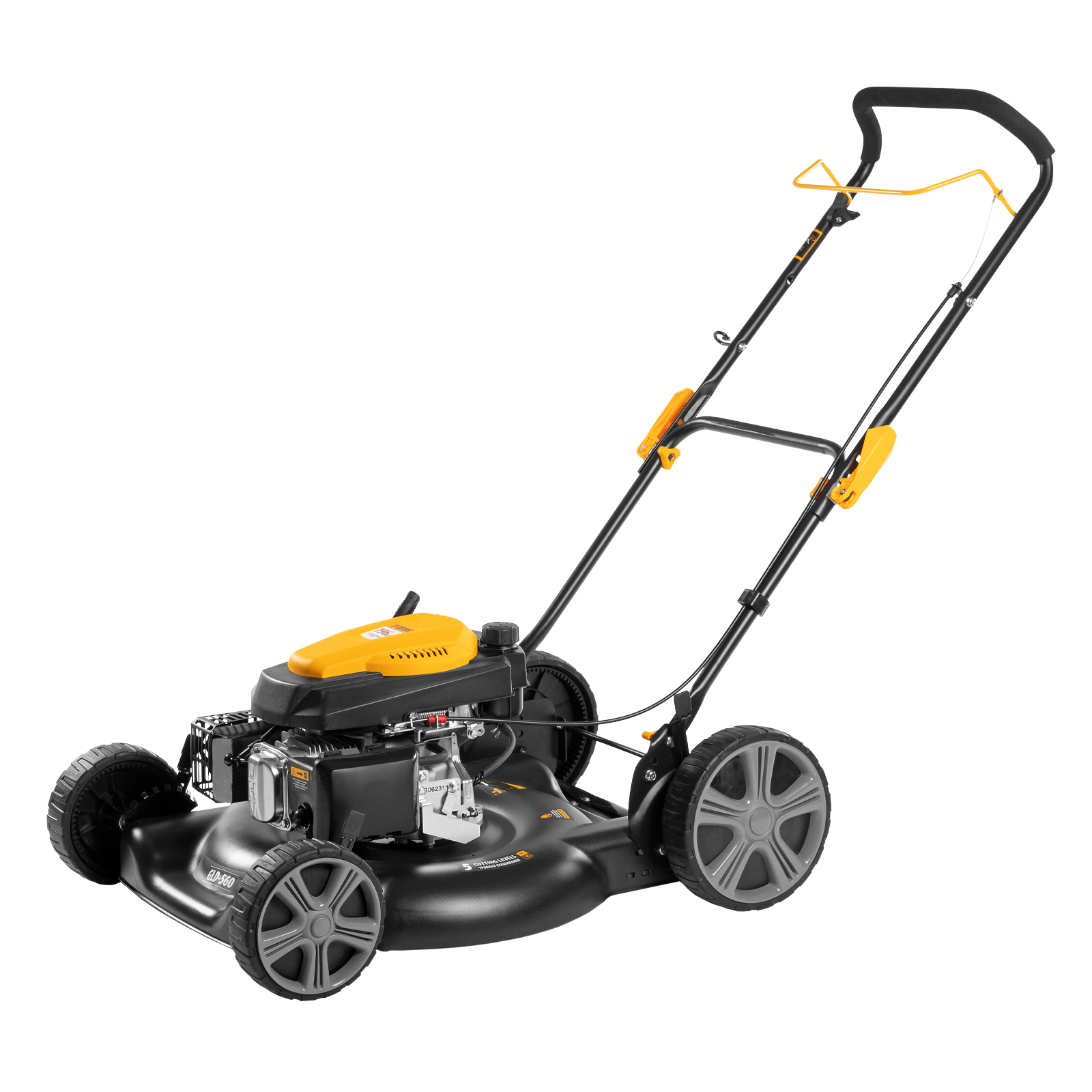 Газонокосилка бензиновая GLD-560, 196 см3, ширина 56 см Denzel (58808)