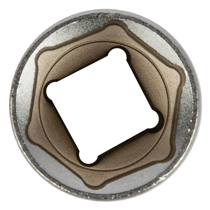 Головка торцевая, 21 мм, шестигранная, CrV, под квадрат 1/2, хромированная Matrix (13121)