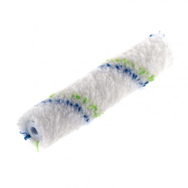 Мини-валик сменный "Водные краски", 150 мм, ворс 12 мм,D 16 мм, D ручки 6 мм, полиэстер Сибртех (80583)