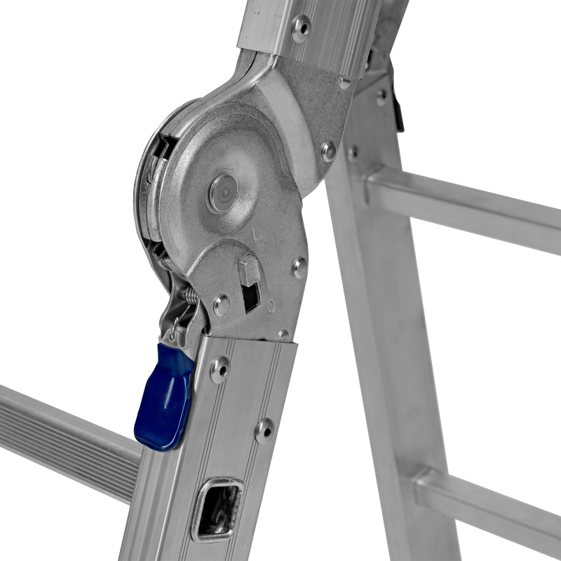 Лестница шарнирная алюминиевая, 4 х 2 ступени, Сибртех (97879)