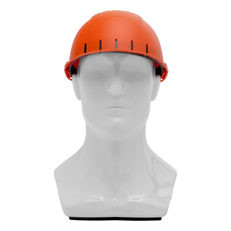 Каскетка защитная "Стиль", пластиковая, оранжевая Сибртех (89169)