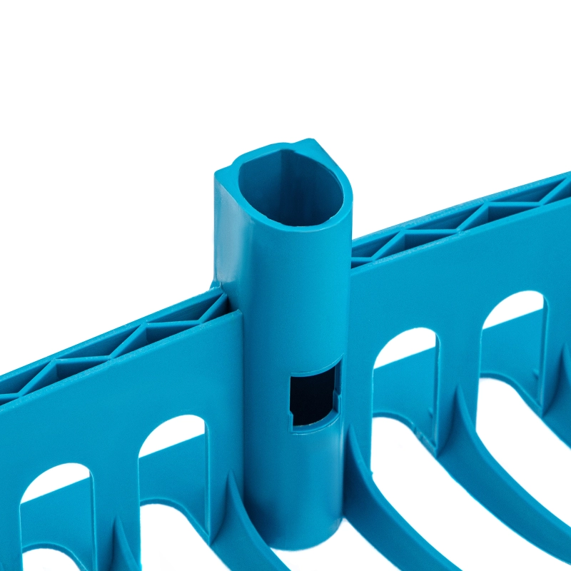 Грабли пластиковые, 565 мм, 18 прямых зубьев, усиленные, Luxe, Palisad (61733)