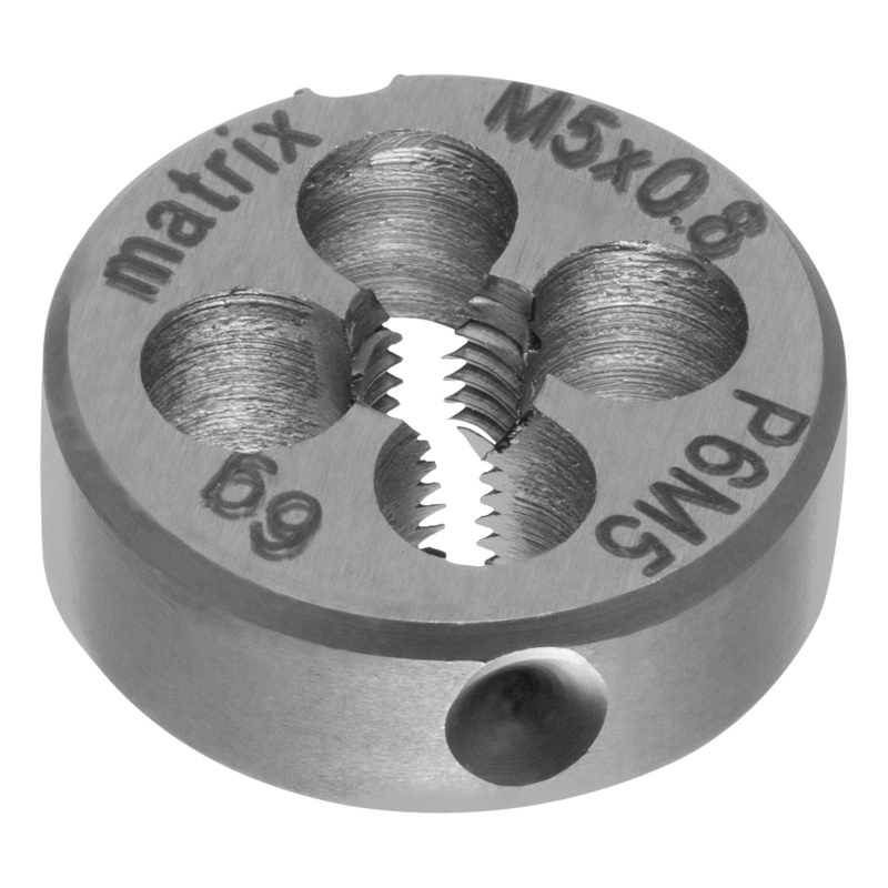 Плашка М5 х 0.8 мм, HSS Matrix (77073)