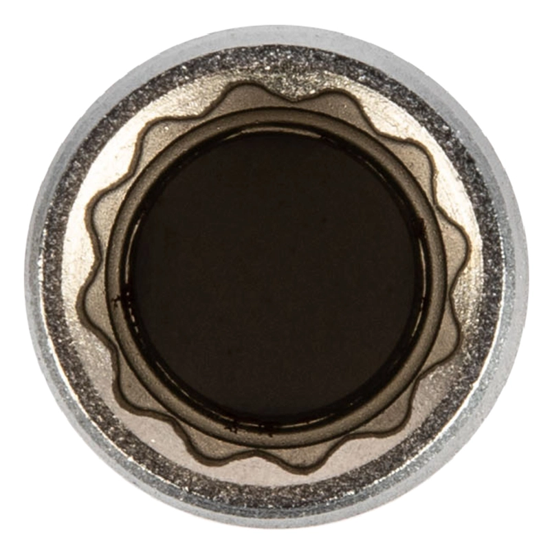 Головка торцевая, 14 мм, двенадцатигранная, CrV, под квадрат 1/2, хромированная Matrix (13688)