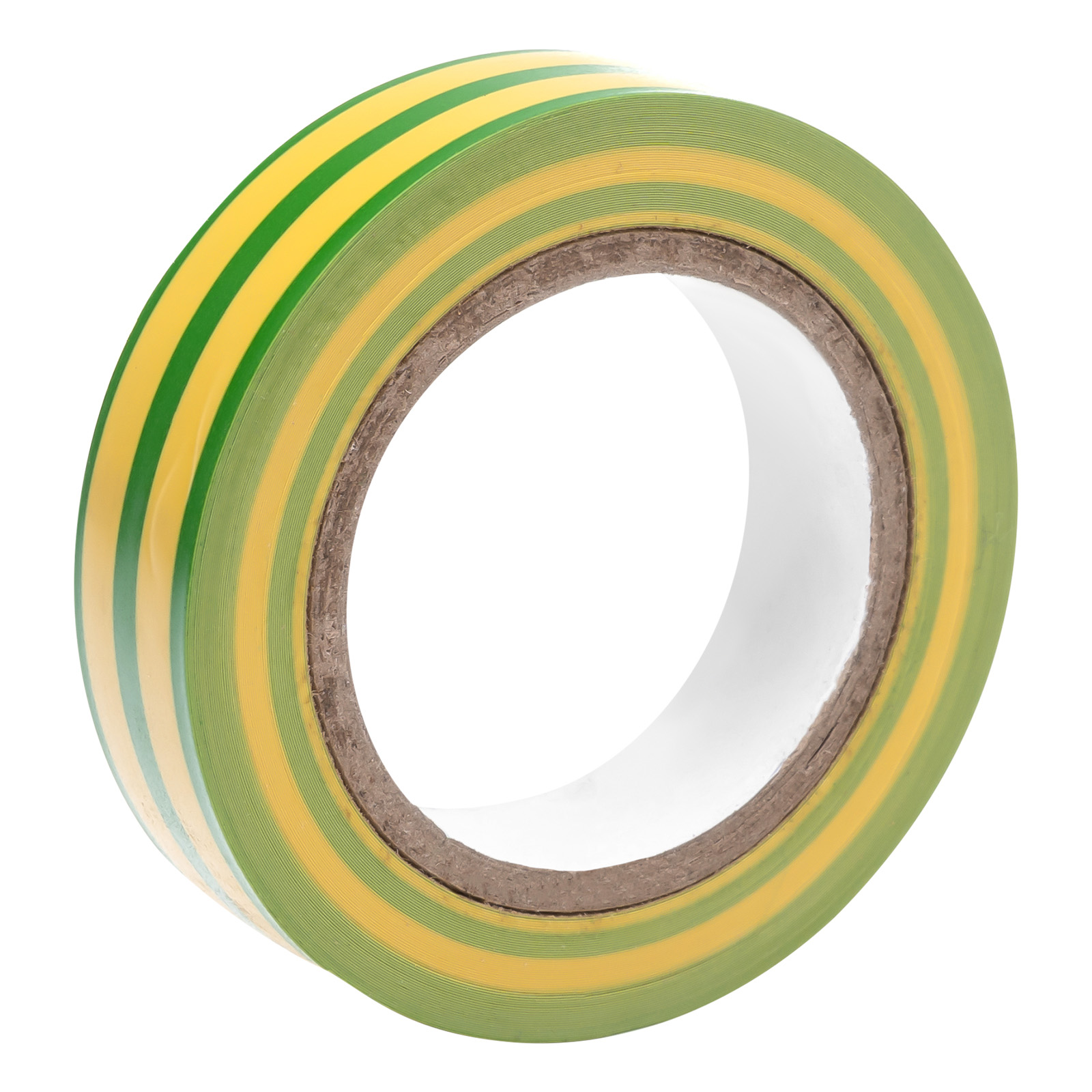 Изолента ПВХ, 15 мм х 10 м, желто-зеленая, 150 мкм Matrix (88776)