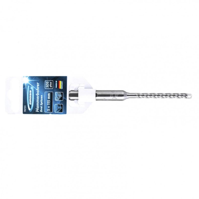 Бур по бетону Drei spitzen, 5 x 115 мм, SDS Plus Gross (70731)