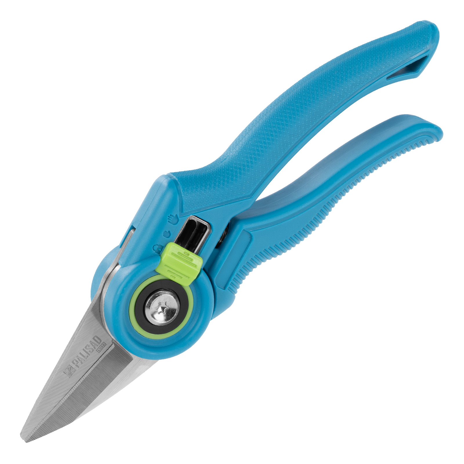 Секатор цветочный, 215 мм, регулировка захвата, пластиковые рукоятки, LUXE Palisad (60458)