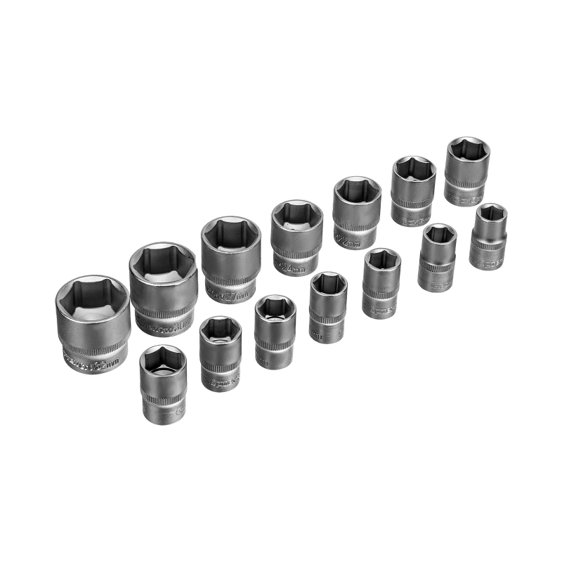 Набор инструментов, 1/2", 3/8", 1/4", пластиковый кейс 215 предм. Сибртех (14170)