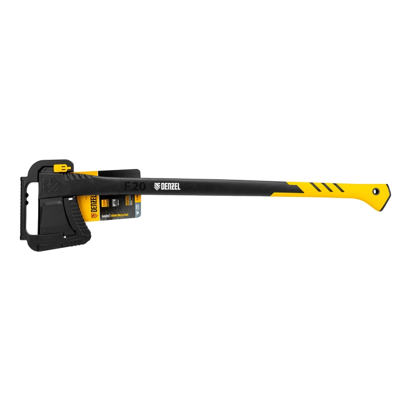 Колун, F20, 2800 гр, двухкомпонентная рукоятка, 920 мм// Denzel (21440)