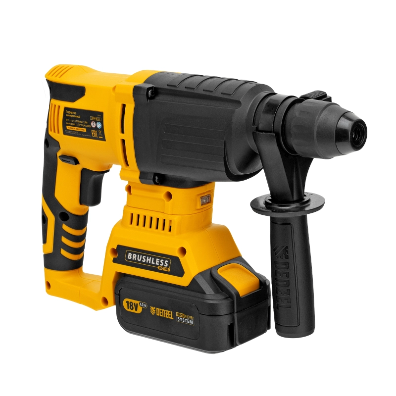 Перфоратор аккумуляторный BLRH-IB-26 Li-Ion, 18 В Denzel (26701)