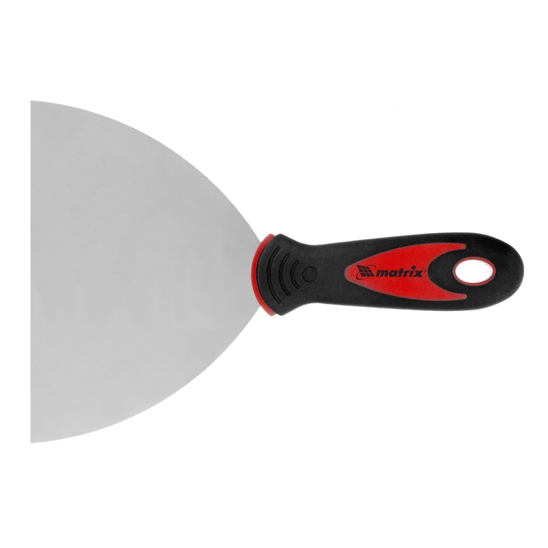 Шпательная лопатка из нержавеющей стали, 150 мм, двухкомпонентная ручка Matrix (85515)