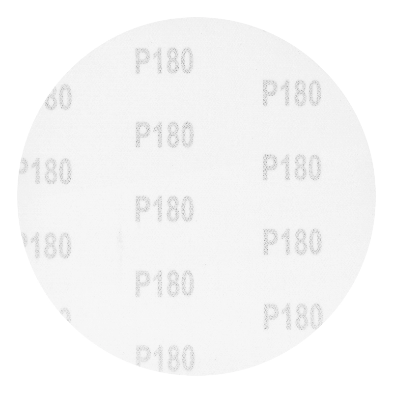 Круг абразивный на ворсовой подложке под "липучку", P 180, 150 мм, 5 шт Matrix (73890)