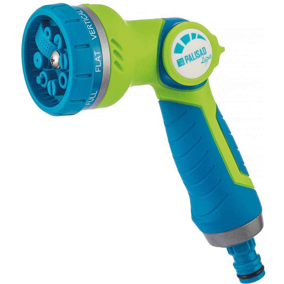 Пистолет-распылитель, 8 режимов, регулируемый, серия ERGO, Luxe Palisad (65145)