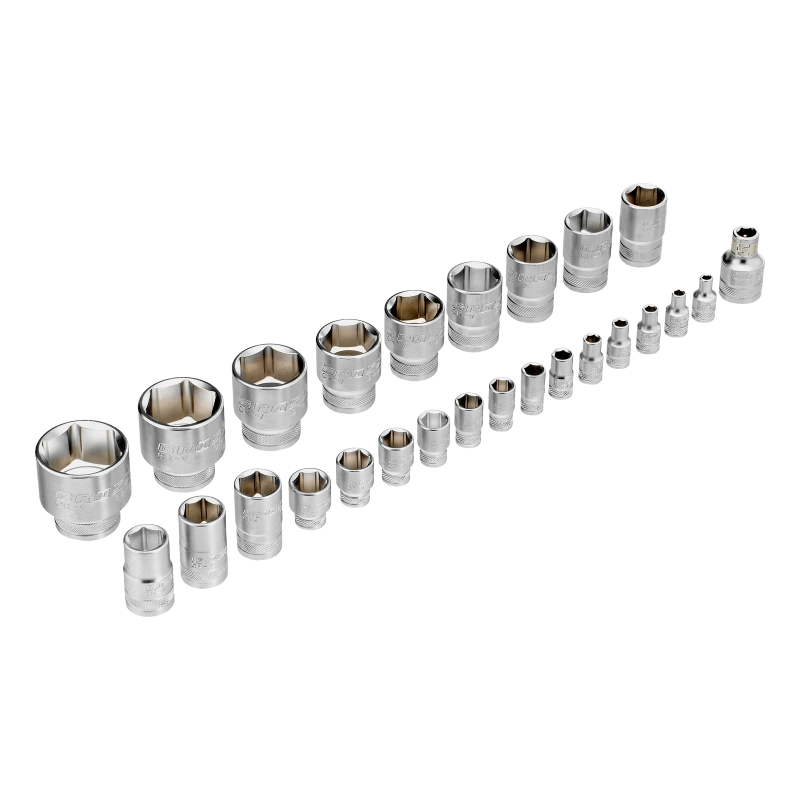 Набор инструментов, 1/4", 1/2", CrV, 120 зубьев, 82 предмета Gross (14149)